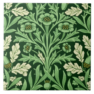 Carreau William Miroirs Glands & Feuilles de Chêne Jardin
