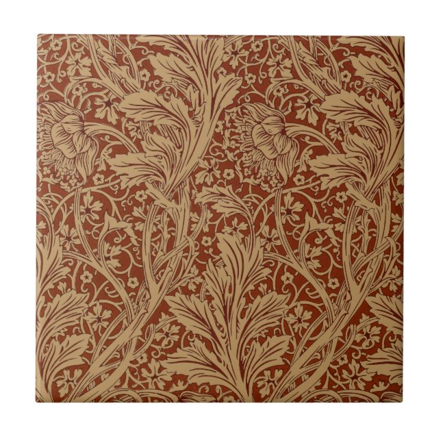 Carreau William Morris Arcadia Floral Garden Fleur Classiq (Devant)