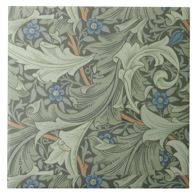 Carreau William Morris Art décoratif Granville Motif (Devant)