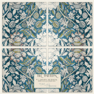 Carreau William Morris Artiste Era Croquis Vintage GAUCHE