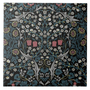 Carreau William Morris Blackthorn Floral Art Nouveau