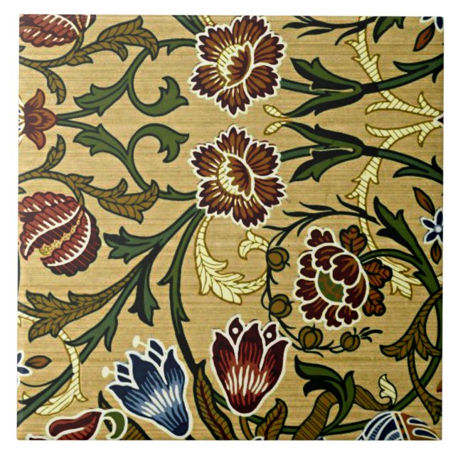 Carreau William Morris - Brocade, (Devant)