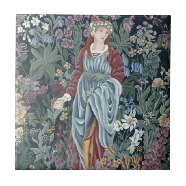 Carreau William Morris Flora (Devant)
