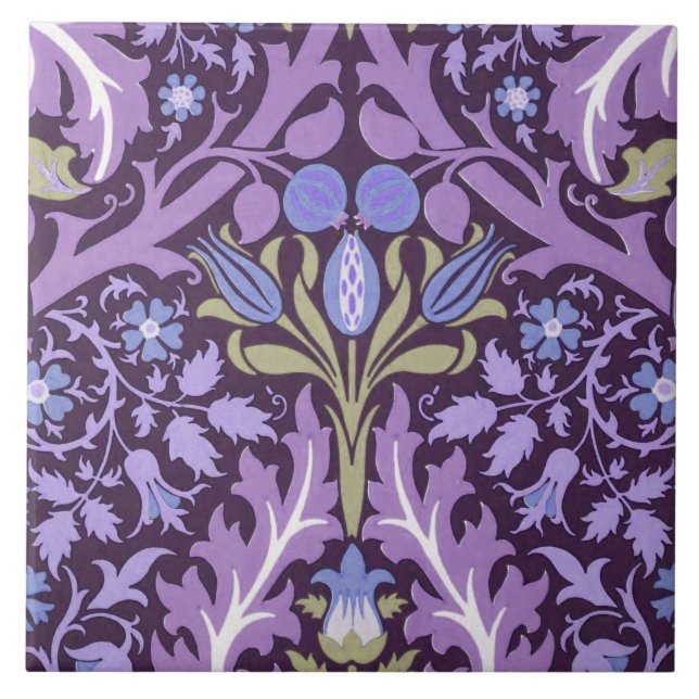 Carreau William Morris « Garden Leaves » 2 (Devant)