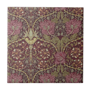 Carreau William Morris, Honeysuckle, floral. motif, art