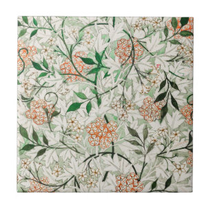 Carreau William Morris Jardin de Jasmin Fleur Classique