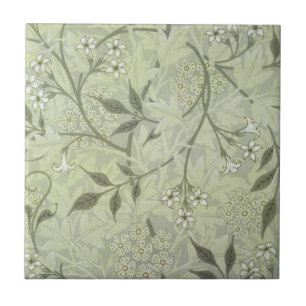 Carreau William Morris Jasmine Botanique Antique Vintage