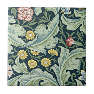 Carreau William Morris - Leicester vintage design floral