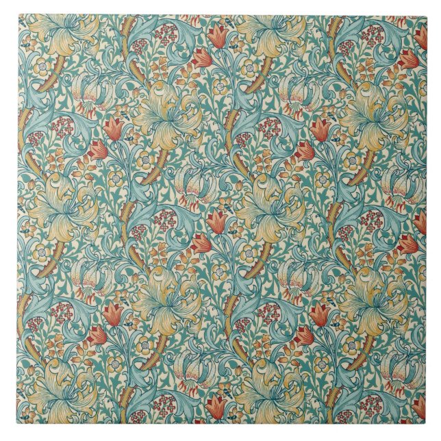 Carreau William Morris "Lily d'Or" 3 (Devant)