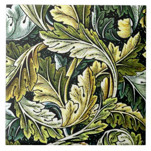 Carreau William Morris motif, Acanthus