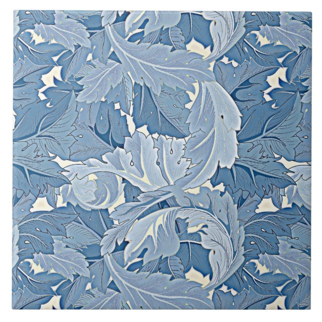Carreau William Morris motif, Flower Garden, (Devant)