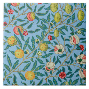 Carreau William Morris motif, Fruit