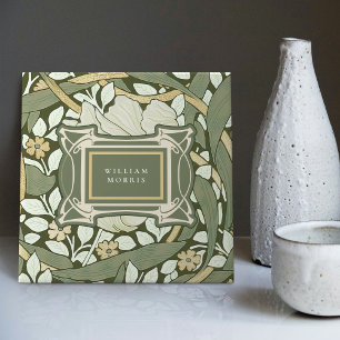 Carreau William Morris Motif Vintage Pimpernel