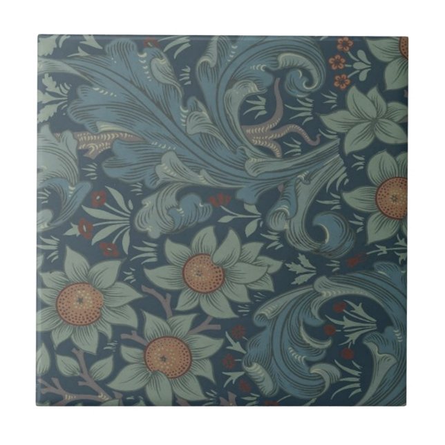 Carreau William Morris Orchard Art Motif (Devant)