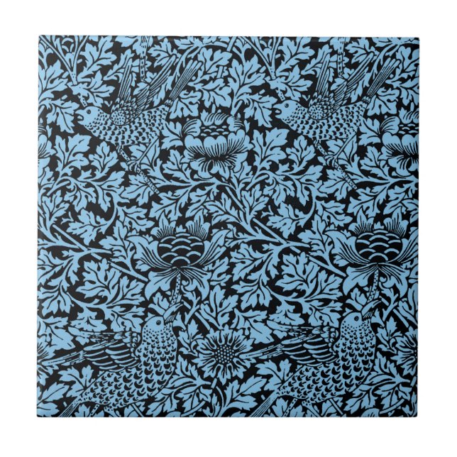 Carreau William Morris Particularités Florales Anénome d'o (Devant)