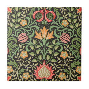 Carreau William Morris Persian Floral Antique
