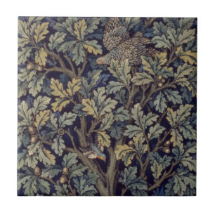 Carreau William Morris Pheasier Bois Bois
