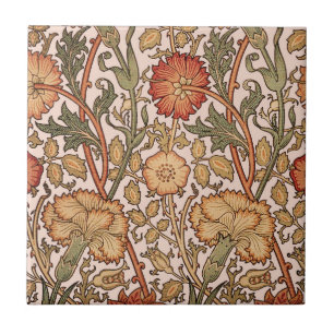 Carreau William Morris Rose Flower Fond d'écran Motif