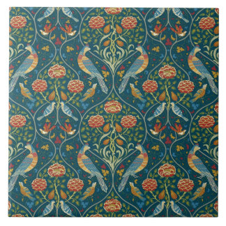 Carreau William Morris "Saisons d'ici mai" 1