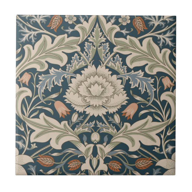 Carreau William Morris Severn Floral Garden Flower Classic (Devant)