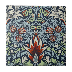 Carreau William Morris Snakeshead Floral Classique Botaniq