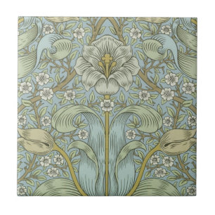 Carreau William Morris Spring Motif classique épais