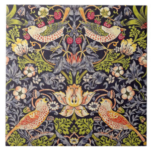 Carreau William Morris Strawberry Thief Floral Art nouveau