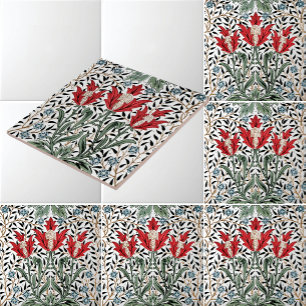 Carreau William Morris Vintage Bourne Motif