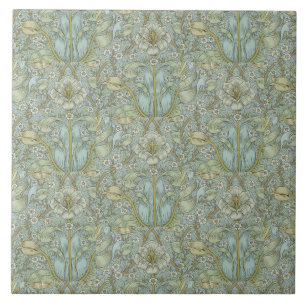 Carreau William Morris Vintage ressort floral