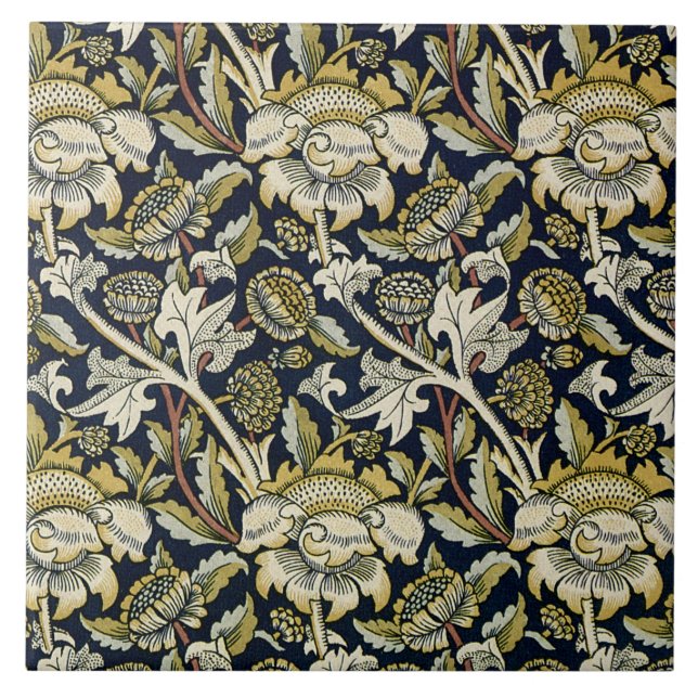 Carreau William Morris 'Wey Chintz' (Devant)