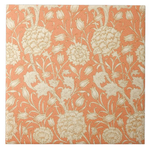 Carreau William Morris Wild Tulip Vintage motif floral