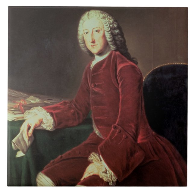 Carreau William Pitt le "aîné", plus tard ęr comte de (Devant)