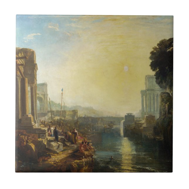 Carreau William Turner - Dido building Carthage (Devant)