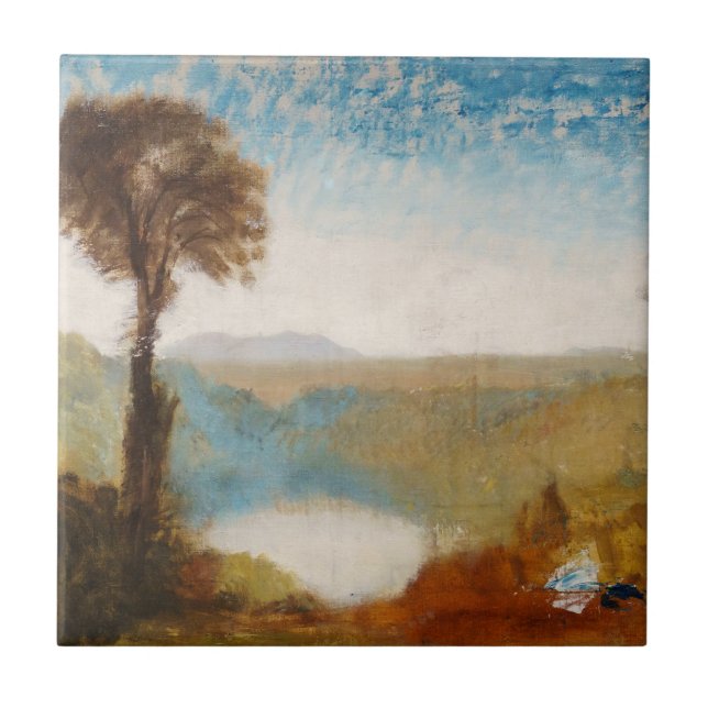 Carreau William Turner - Lac de Nemi (Devant)