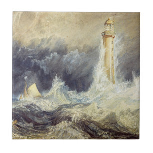 Carreau William Turner - Phare de Bell Rock