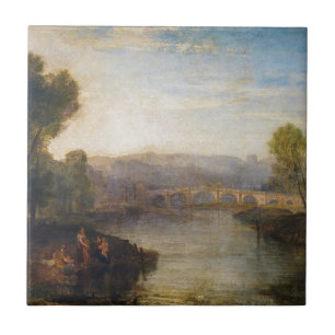 Carreau William Turner - Vue de Richmond Hill et du pont
