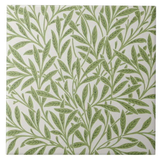 Carreau Willow Motif, William Morris (Devant)