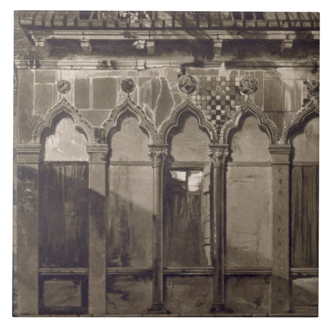 Carreau Windows Arabe, dans la mère Domini de Campo Santa (Devant)