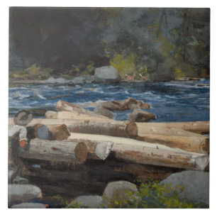 Carreau Winslow Homer - Hudson River