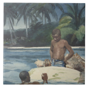 Carreau Winslow Homer - West India Divers