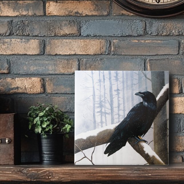 Carreau Winter Raven (Créateur téléchargé)