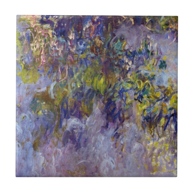 Carreau Wisteria (moitié gauche) par Claude Monet (Devant)