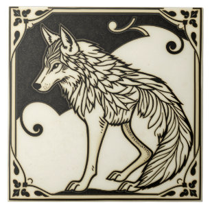 Carreau Wolf - Arts Et Artisanat Carrelage Céramique