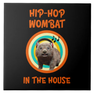 Carreau Wombat Hip-hop Drôle dans la Maison