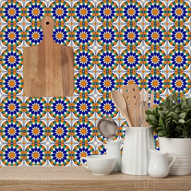 Carreau Woodland Harmony Marocain Mosaïque Motif (Créateur téléchargé)