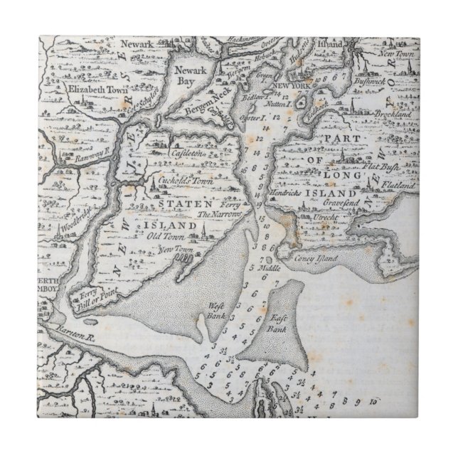 Carreau XVIIIème siècle moyen de New York | (Devant)