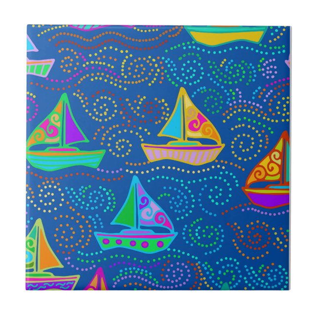 Carreau Yacht d'été (Devant)