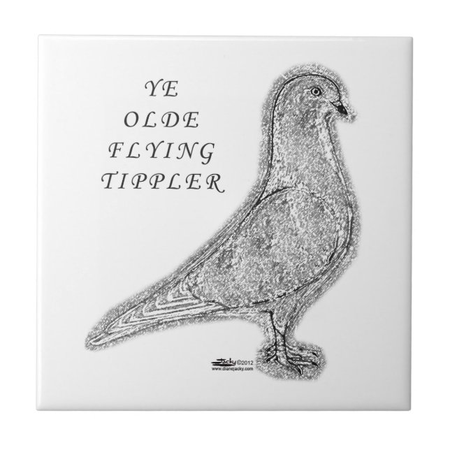 Carreau Ye Olde Tippler Pigeon (Devant)