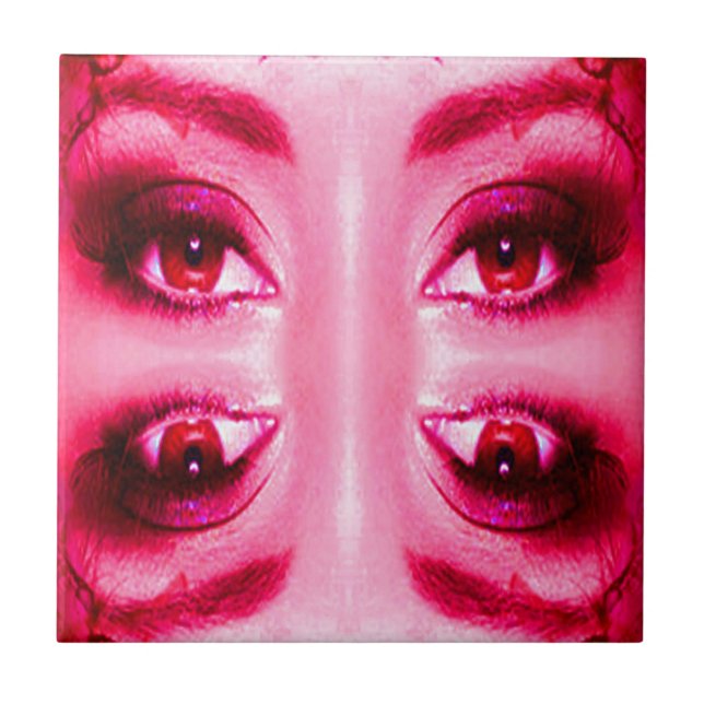 Carreau Yeux rouges (Devant)