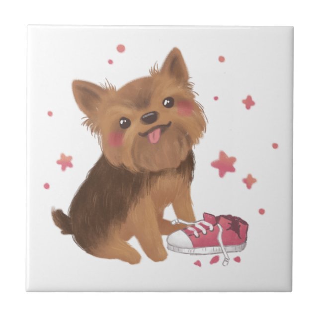 Carreau Yorkie, le créateur de problèmes le plus fou (Devant)